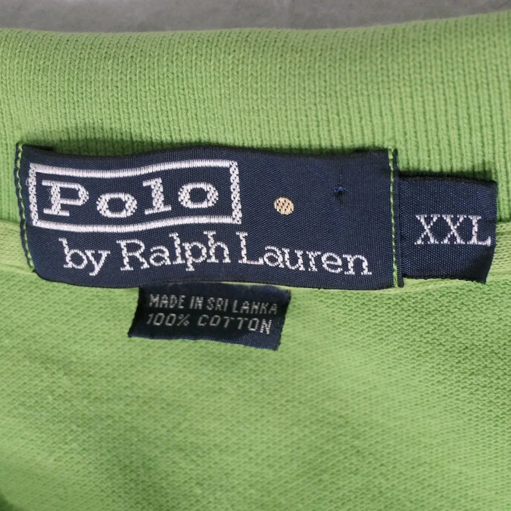Polo Ralph Lauren Mens Polo Shirts XXL Lot of‎ 2-Red Green Preppy Pony